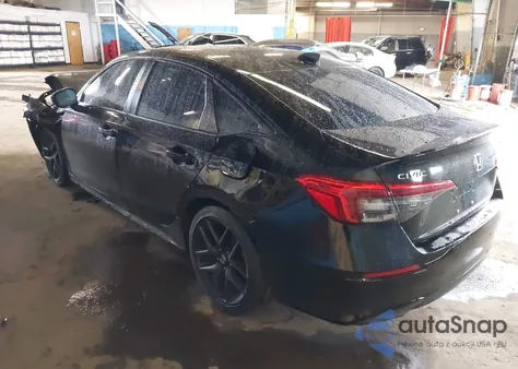 2022 Honda Civic Sport из США, поврежденный, VIN 2HGFE2F55NH561132